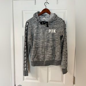 Pink Victoria’s Secret sweatshirt